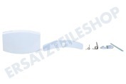 Aeg electrolux 4055087003 Waschmaschinen Türgriff Handgriffset komplett -weiß- geeignet für u.a. LAV64840