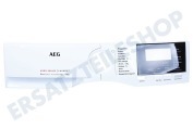 AEG 140067109011 Frontlader Bedienfeld geeignet für u.a. 6000er Serie Lavamat