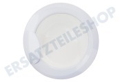 Indesit 115842, C00115842 Waschmaschinen Fülltür Komplett, weiß schräges Glas geeignet für u.a. WI102,122, WIL125,