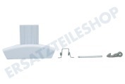 Hotpoint-ariston 259409, C00259409 Waschvollautomat Türgriff weiß, komplett geeignet für u.a. AVC6105CIS, ECO8D1292EU, ARM7L85EX