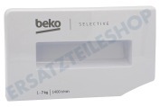 Beko 2420709896 Waschvollautomat Seifenschale Griff geeignet für u.a. WTV7736WC01