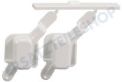 Polar 481071425531 Waschvollautomat Knopf Druckknopf weiß. Bedienung geeignet für u.a. WAK3462, WA5565, WAK7314