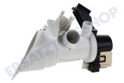 Whirlpool 481236018578 Trommelwaschmaschine Pumpe Ablaufpumpe 2 Stutzen -Plaset- geeignet für u.a. AWOD8412, AWOD7100