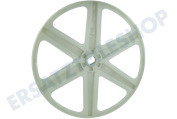 Riemenscheibe 6 Speichen, 22 x 18mm Bohrung