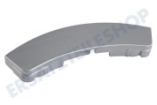 Samsung DC6400561D DC64-00561D Waschautomat Türgriff Griff, Silber gebogen geeignet für u.a. B1445, B1445V, B1445S