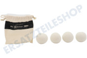 Electrolux 9029803732 Kondenstrockner Trockner-Wäscheball Wäscheball, sparen Sie 30 % Energie geeignet für u.a. durch Beschleunigung der Trocknungszeit