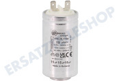 Electrolux 1240344745 Ablufttrockner Kondensator 15uF geeignet für u.a. T8DEN865C, TWGL5E300