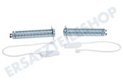 Koenic 00754869 Spülmaschine Reparatursatz Türausgleich 2x Feder, 2x Kabel geeignet für u.a. SMV69M50