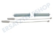 Neff 00754866 Spülmaschine Reparatursatz Türausgleich 2x Feder, 2x Kabel geeignet für u.a. SR64E002, SPV43E00