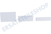 Siemens 10016323  Abdeckkappe Abdeckung, Set 3-teilig geeignet für u.a. KI41RVFE0, KIR41NFF0