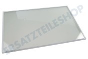 Cylinda 670907, 00670907 Kühlschrank Glasplatte mit Strip, 500x323x4mm geeignet für u.a. KG36NX73, KDN30X13
