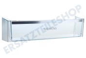 Siemens 11025150 705188, 00705188 Kühlschrank Türfach Transparent geeignet für u.a. KI18LV51, KI20LV52, KT16LPW