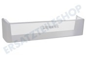 Siemens 640497, 00640497  Flaschenfach Transparent 490x120x110mm geeignet für u.a. KG33VV00, KD29VX10