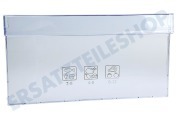 Beko 4634610200 Gefrierschrank Blende der Gefrierschublade unten geeignet für u.a. RCNA365E30, CSA365K30, CN365E30