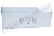 Beko 4634610100 Tiefkühlschrank Blende für Gefrierschrankschublade geeignet für u.a. CSA365K30, CN365E30, RCNA365K20