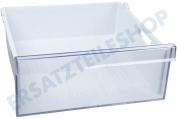Gefrier-Schublade Weiß, transparente Front