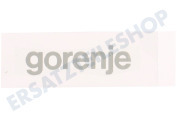Gorenje 413324 Kühlschrank Gorenje-Logo-Aufkleber geeignet für u.a. verschiedene Modelle
