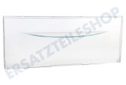 Liebherr 9791158 Kühler Blende Schubladenabdeckung, transparent, 453x184mm geeignet für u.a. GN2153, GN2853, GN1856
