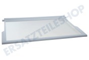 Elvita 481245088232 Gefrierschrank Glasplatte 510x320mm komplett mit Schutzrand geeignet für u.a. WKR1440, WME1610, WM1824