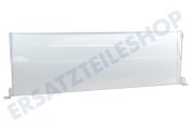 Bauknecht C00480974 Eisschrank Blende Schubladenabdeckung, transparent geeignet für u.a. WBA4398
