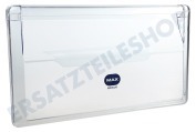 Bauknecht 480132102978 Kühlschrank Blende Vordere Abdeckung der Schublade, transparent geeignet für u.a. ARC5685IS, ARC7558IX