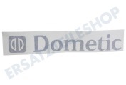 Dometic 3868500491 Kühlschrank Aufkleber Logo Dometic geeignet für u.a. Dometic Klimaanlagen