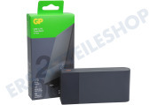 GP GPPBM20CGYMSR287  M2+ 20C Powerbank GP 20.000 mAh, grau geeignet für u.a. 20.000 mAh 1x USB-A 2x USB-C-Anschlüsse
