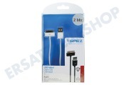 Spez 10341  USB Anschlusskabel Apple Dock Connector, weiß, 200cm geeignet für u.a. Apple iPhone, iPad, iPod