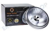 Vintage LedLight 0145  LED AR111 G53 Dimmbar 2700K 12 Watt, 24 Grad geeignet für u.a. Dimmbar 2700K, 12 Watt, 24 Grad