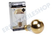 Calex  2001000400 LED A60 Kopfspiegel Gold 4 Watt, E27 geeignet für u.a. E27 4 Watt, 180Lm 1800K Dimmbar