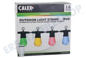 Calex  436311 Calex Lichterkette Outdoor IP44 RGB geeignet für u.a. 3,6 Watt, IP44