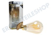 Calex  425414 Calex LED Vollglas Filament rustikale Lampe 240V 4W 320lm E27 geeignet für u.a. E27 ST64 Dimmbar