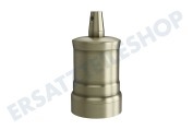 Calex 940448 Calex Aluminium  Lampenfassung Bronze matt E27 geeignet für u.a. E27, maximal 250 Volt, 60 W