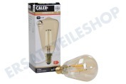 Calex  1101001500 LED Vollglas Filamentlampe 3,5 Watt, E14 Gold ST48 geeignet für u.a. E14 3.5W 250Lm 240V 2100K Dimmbar