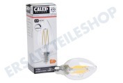 Calex  1101006700 LED-Kerze B35 hell Straight Filament E14 4,5 Watt geeignet für u.a. E14 4,5 Watt, 470Lm 2700K Dimmbar