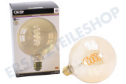 Calex  1001003500 Globe LED G125 Gold Flex Filament E27 5,5 Watt geeignet für u.a. E27 5,5 Watt, 470lm 2100K