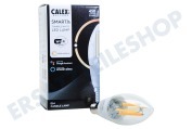 Calex 5101002700  Smart LED Filament Clear Candle Lampe B35 E14 Dimmbar geeignet für u.a. 220-240 Volt, 4,9 Watt, 470 lm, 1800-3000 K