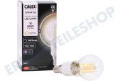 Ufesa 429112  Smart LED Filament Clear Kugellampe E14 Dimmbar geeignet für u.a. 220-240 Volt, 4,9 Watt, 470 lm, 1800-3000K