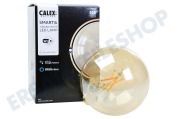 Calex 429104  Smart LED Filament Rustikal Gold Globelamp E27 Dimmbar geeignet für u.a. 220-240 Volt, 7 Watt, 806 lm, 1800-3000 K