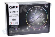 Calex  2801000200 Smart Weihnachtsbeleuchtung, RGB, 200 LEDs, 25 Meter geeignet für u.a. Google Home, Alexa, Siri
