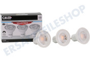 Calex 1301008500  Multi Ständer Werbepaket mit 3 Lampen geeignet für u.a. GU10 345 Lumen, 2700 K 4,2 Watt. Nicht dimmbar