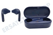 Defunc DEFD4274  True Basic Earbuds, Blau geeignet für u.a. Kabellos, Bluetooth 5.2, USB-C