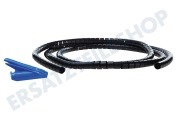 Easyfiks  Kabelschlauch 15mm Black mit Einfädelhilfe geeignet für u.a. Hält Kabel zusammen