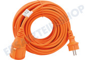 Exin 5520418  Kabel 2x1,5 mm2 20 Meter Orange IP44 geeignet für u.a. Verlängerungskabel ohne Schutzleiter