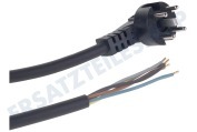 Universeel 801251V  Kabel Perilex 5x1,5mm2 schwarz 2m geeignet für u.a. 5-adriges Kabel mit angeformtem Stecker