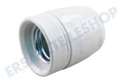 Q-Link 5421186  Lampenfassung Porzellan -Weiß- geeignet für u.a. E27