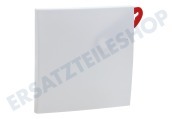 ETM 0147688  Federdeckel Abdeckung, viereckig - Weiß- geeignet für u.a. 10x11 cm