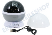 Benson 014174  LED-Lampe LED-Nachtlicht-Sternenprojektor geeignet für u.a. Baby, Kinderzimmer