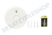 Angeleye 0116272  SB5-AE-BNLR Rauchmelder geeignet für u.a. 9 V Batterie, im Lieferumfang enthalten