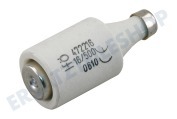 Q-Link 5421436  Kontra-Stecker 16A 3500W geerdet weiß geeignet für u.a. Kontrastecker PVC